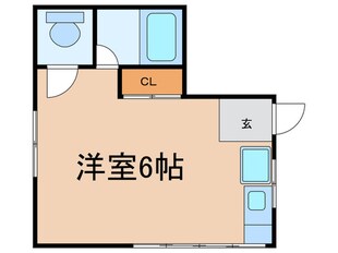 岡ハウスの物件間取画像